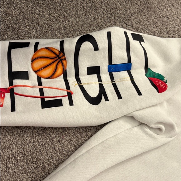 Jordan mens flight sweatshirt, hoodie excellent condition - Picture 3 of 7